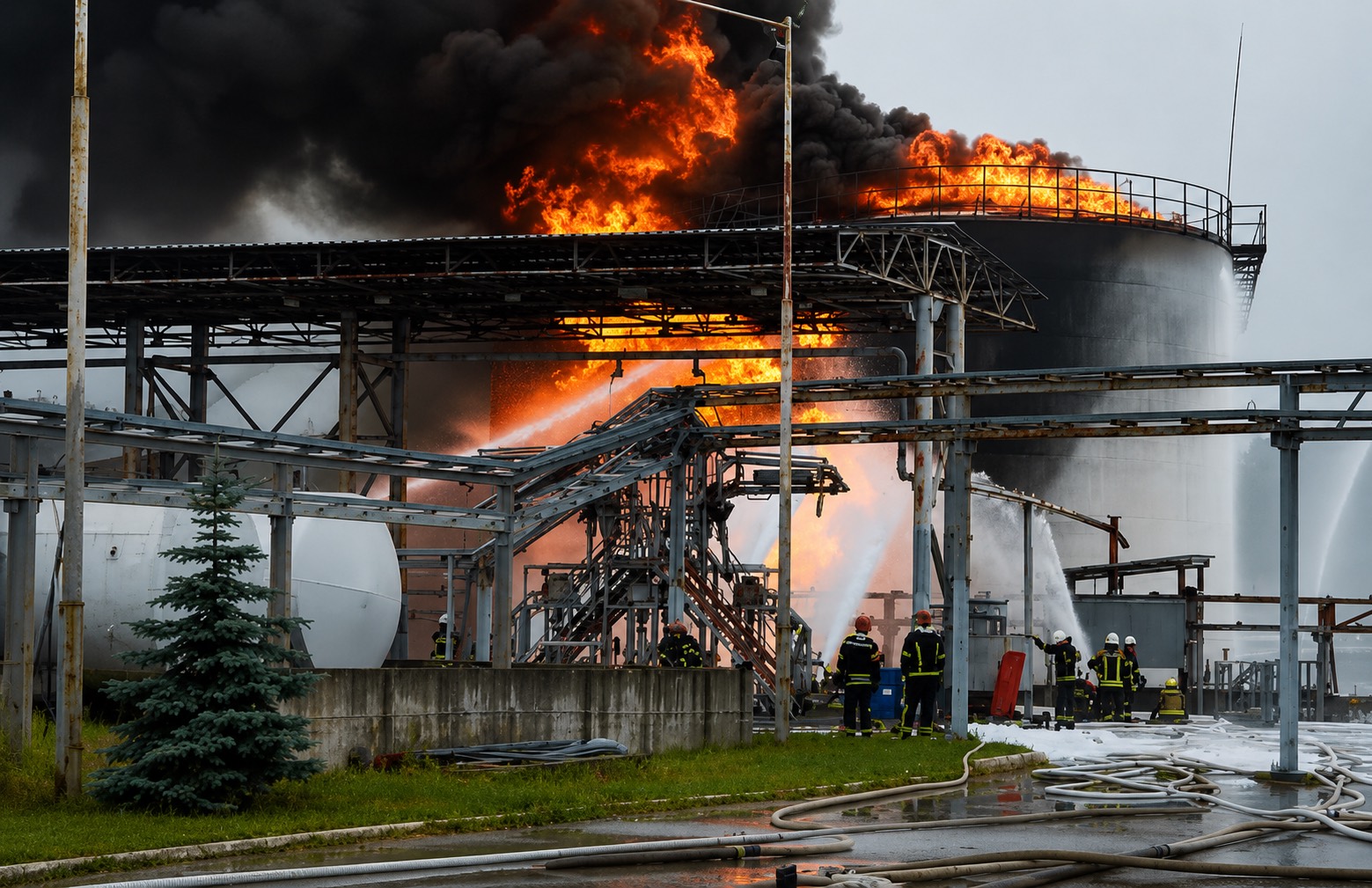 Pollutants from Plastic Factory Fires: A Brief Scientific Look